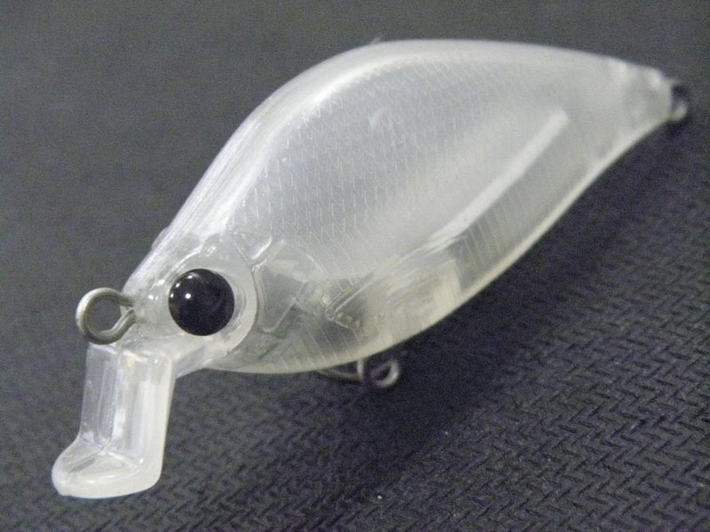 wLure 10 Blank Unpainted Crankbait Wide Wobble Slow Floating Fishing Lures with Free Eyes UPC503 - Image 3